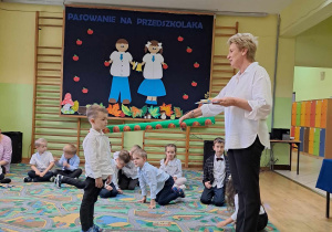 Pasowanie na przedszkolaka chłopca