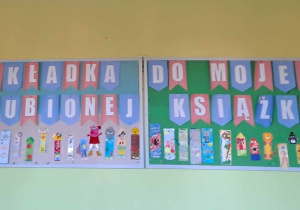 Tablica z wszystkimi pracami konkursowymi