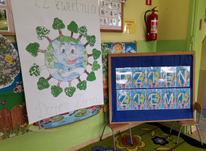 Dzień Ziemi w naszym punkcie przedszkolnym