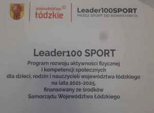 Leader100 Sport - Przez sport do kompetencji
