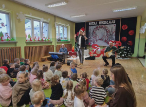 Muzycy podczas świątecznego koncertu.