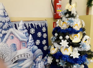 Świąteczne dekoracje w przedszkolu