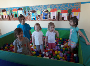 Gimnastyka w punkcie przedszkolnym